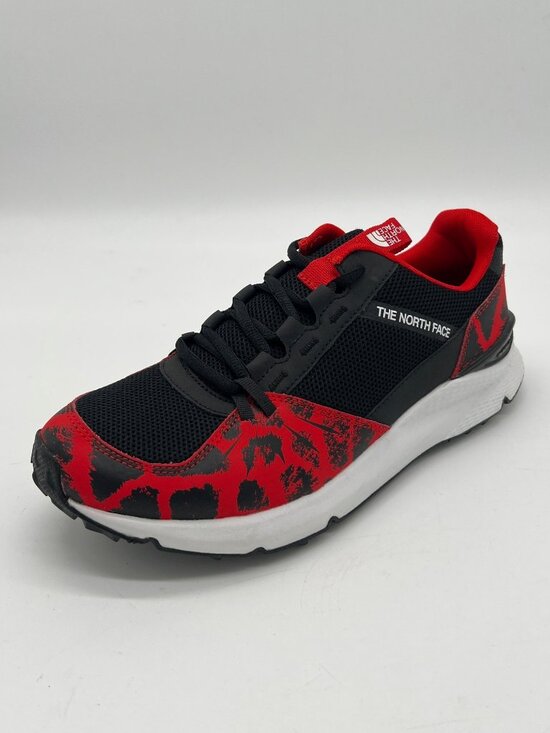 The North Face Mens Size 9 Red & Black Trail Running Shoe- Single left shoe only - Picture 1 of 8